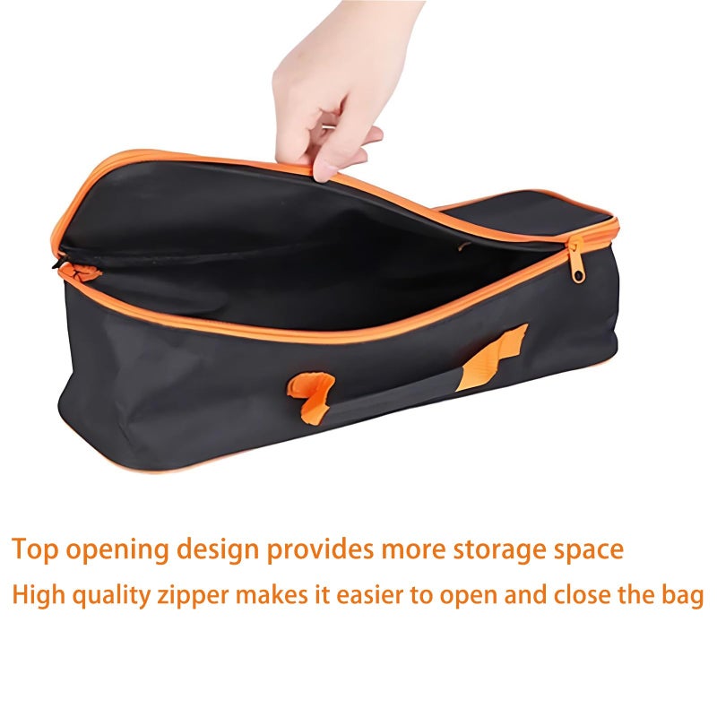 Kudriod Tool Bag  Waterproof Oxford Bag  Multiple Purpose-Tool Organizers and Storage  Small Metal Tools Bags (Large Portable Zipper Tool Pouch) - Image 4